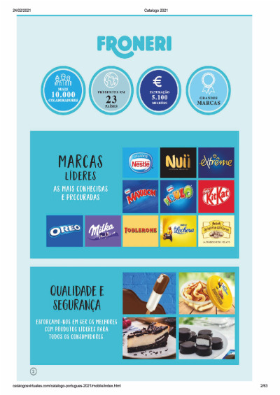 CATALOGO NESTLÉ GELADOS