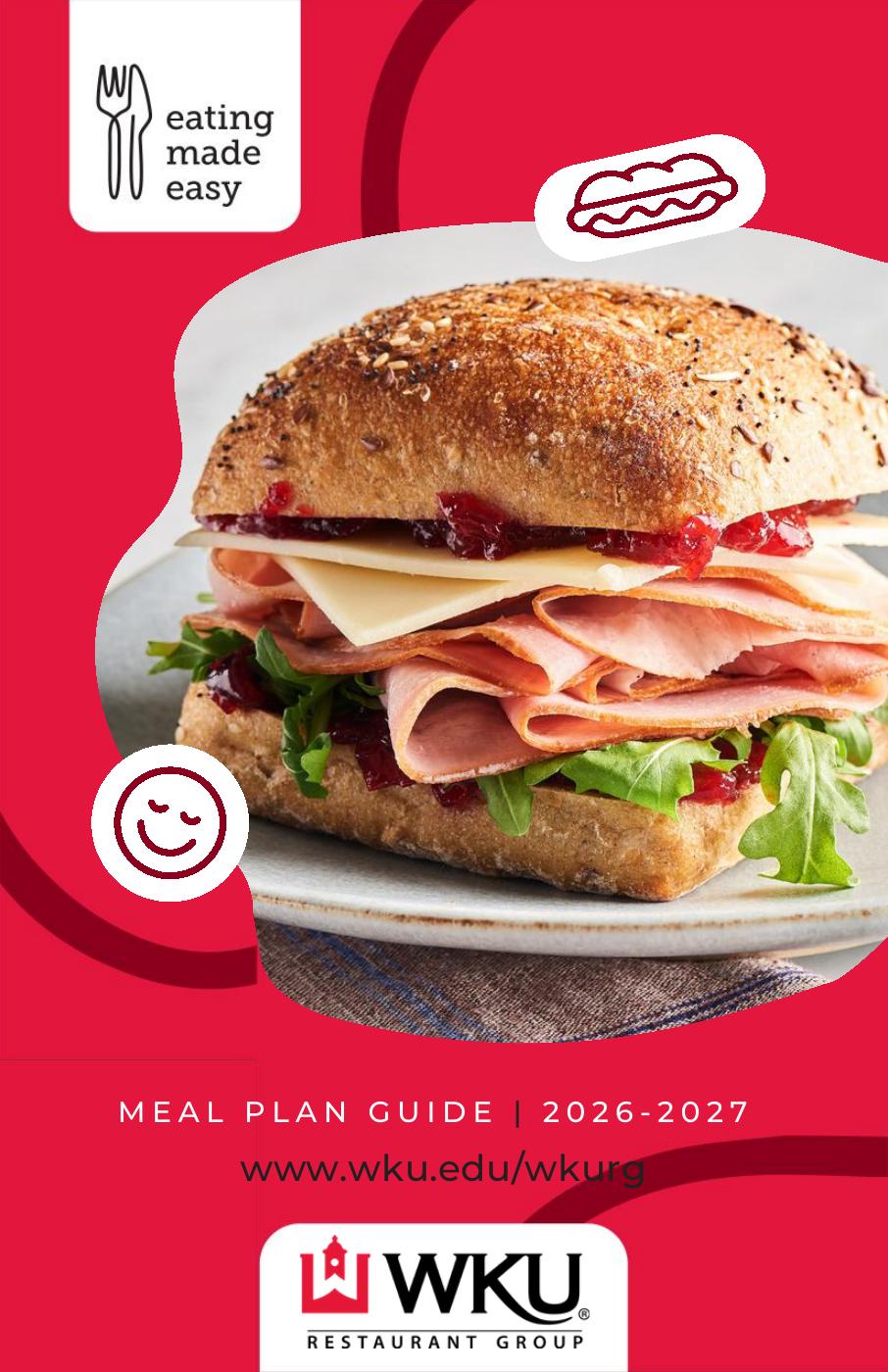 2026-2027 Meal Plan Brochure | PDF to Flipbook
