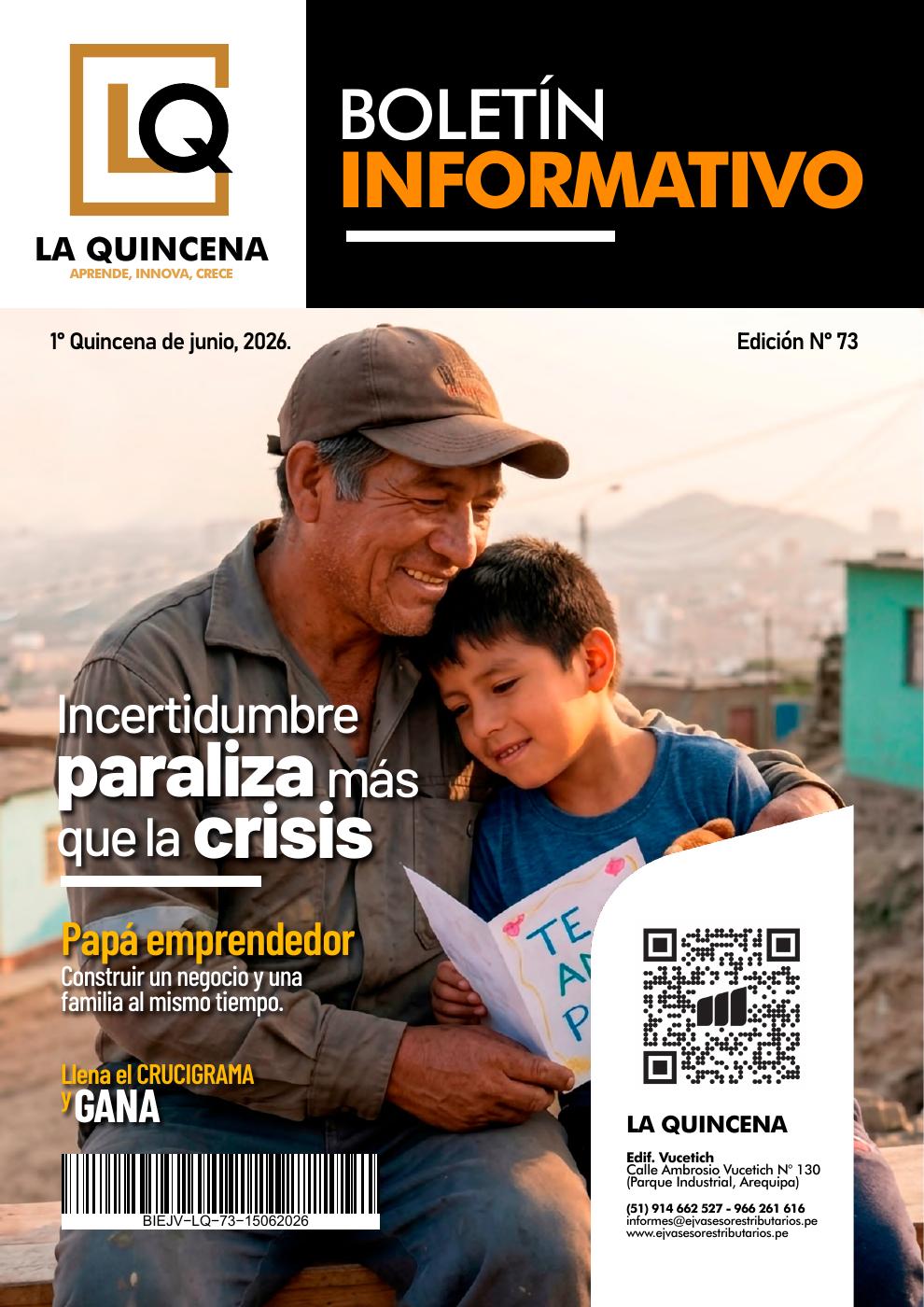 Incertidumbre paraliza más que la crisis