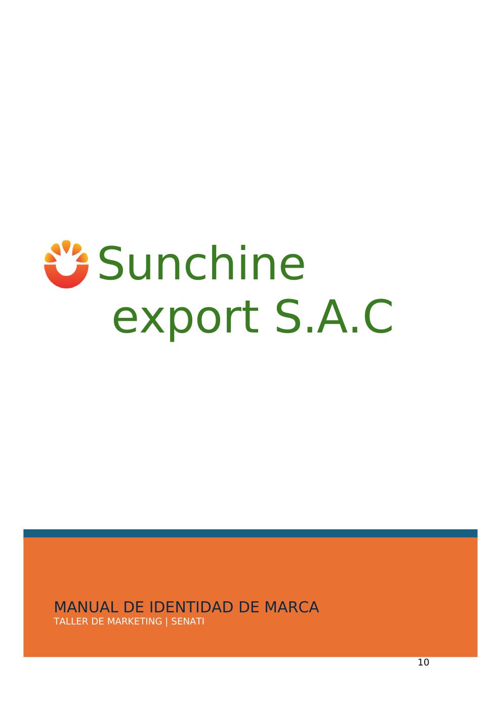 Sunchine Export S.A.C | PDF to Flipbook