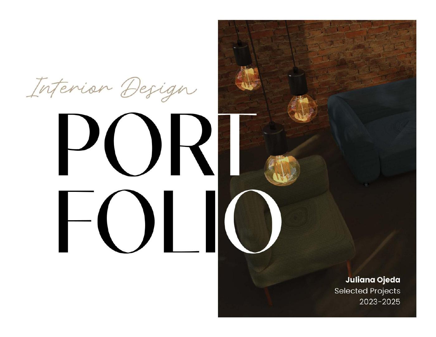 Interior Design Portfolio | PDF to Flipbook