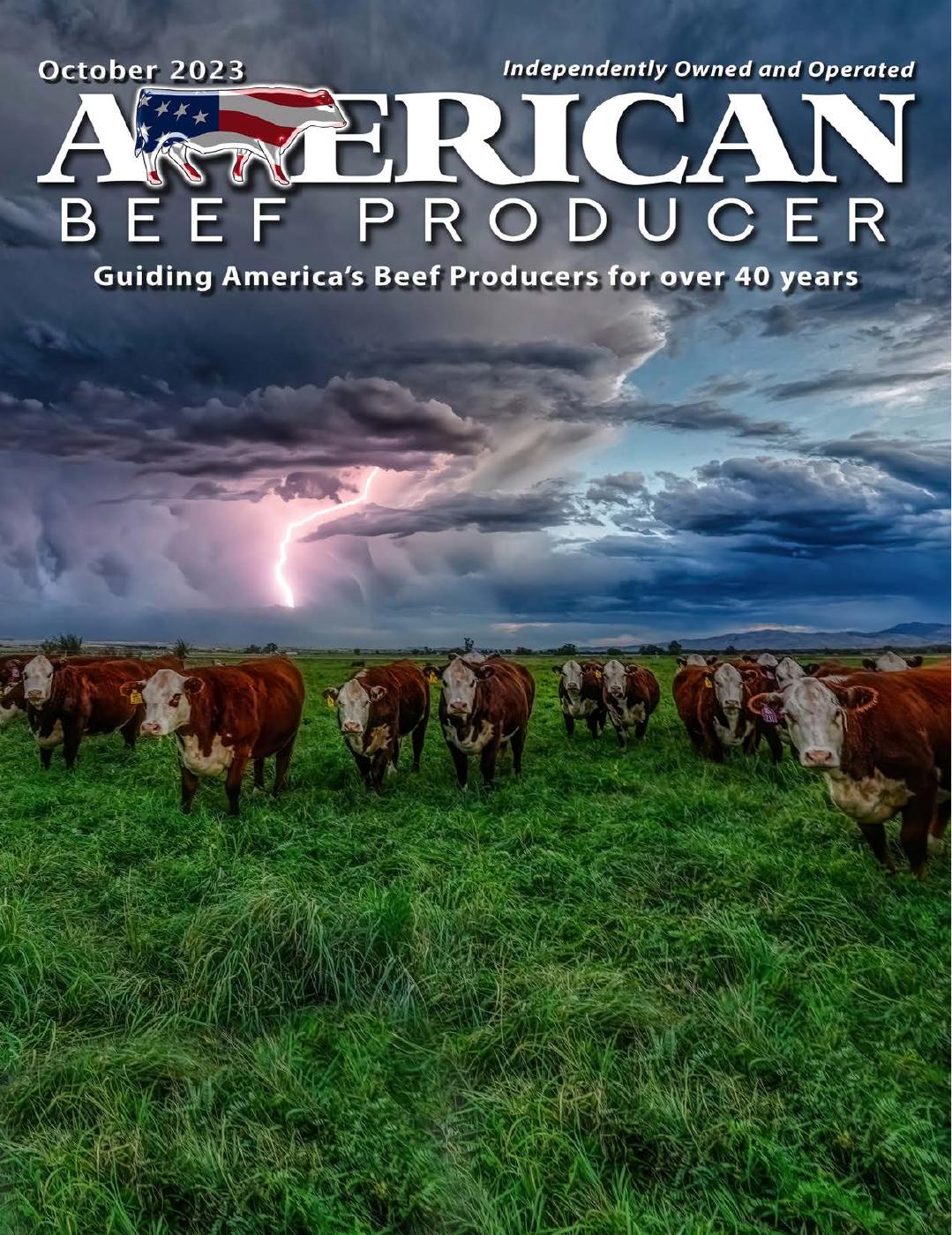 October 2023 - American Beef Producer Magazine