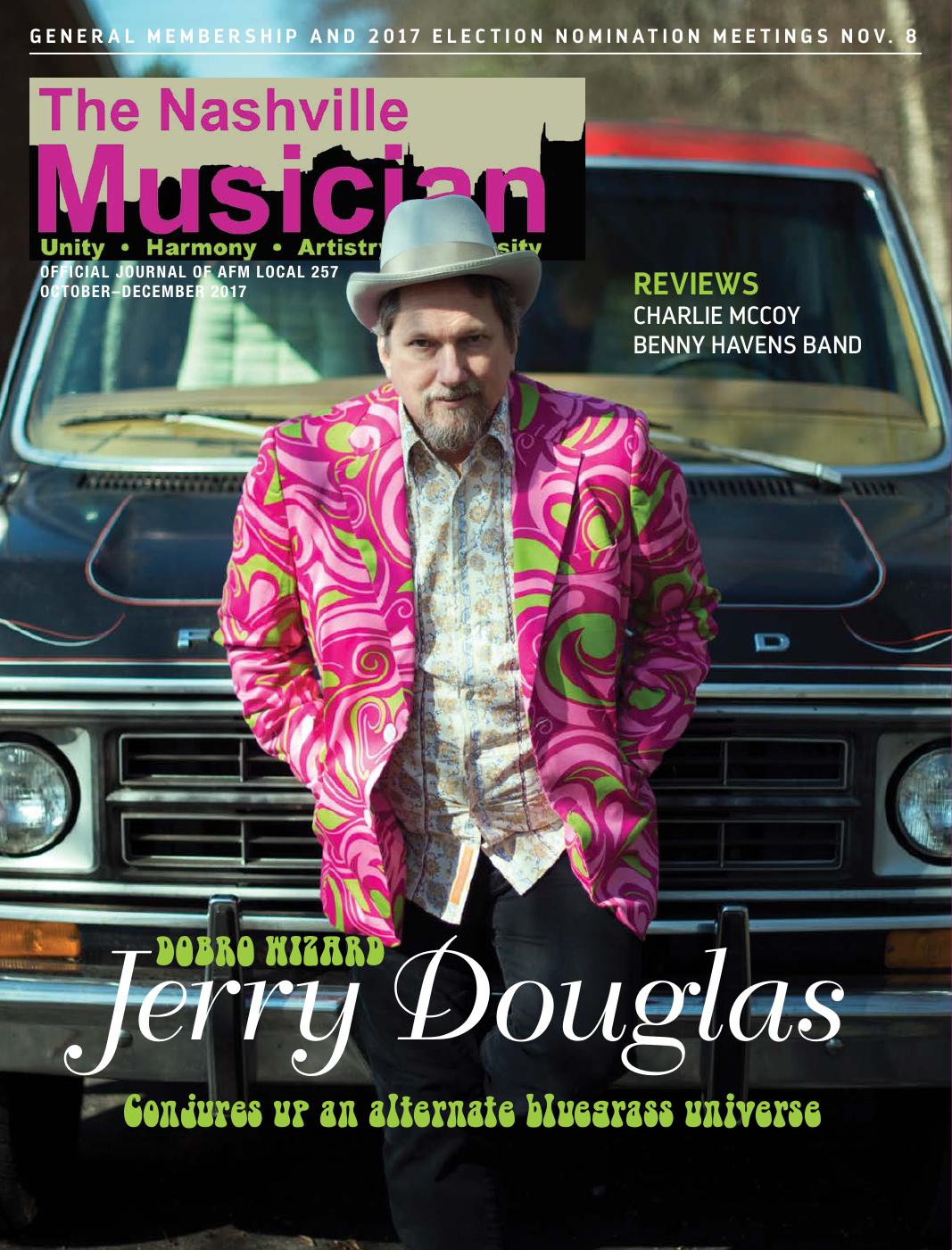 The Nashville Musician—October-December 2017