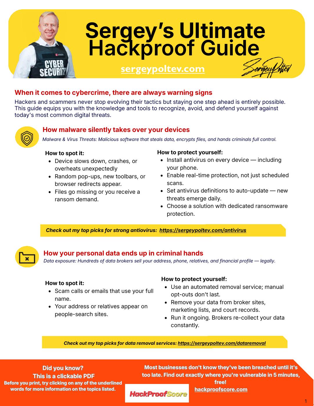 SP Ultimate Hackproof Guide