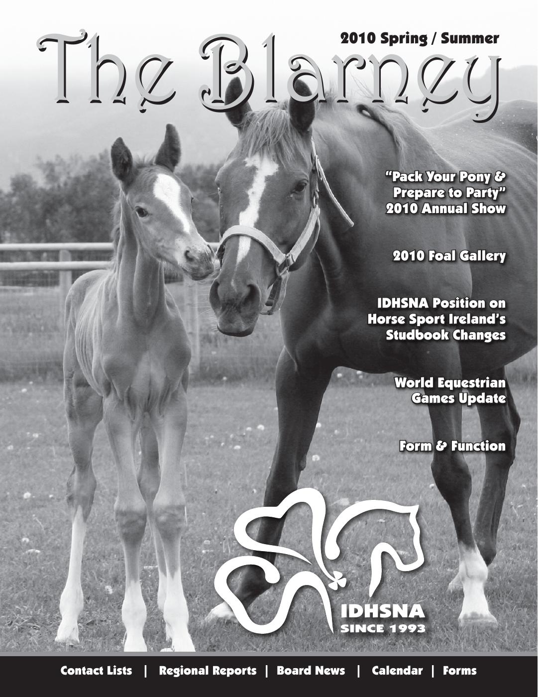 2010 IDHSNA The Blarney - Spring/Summer Edition