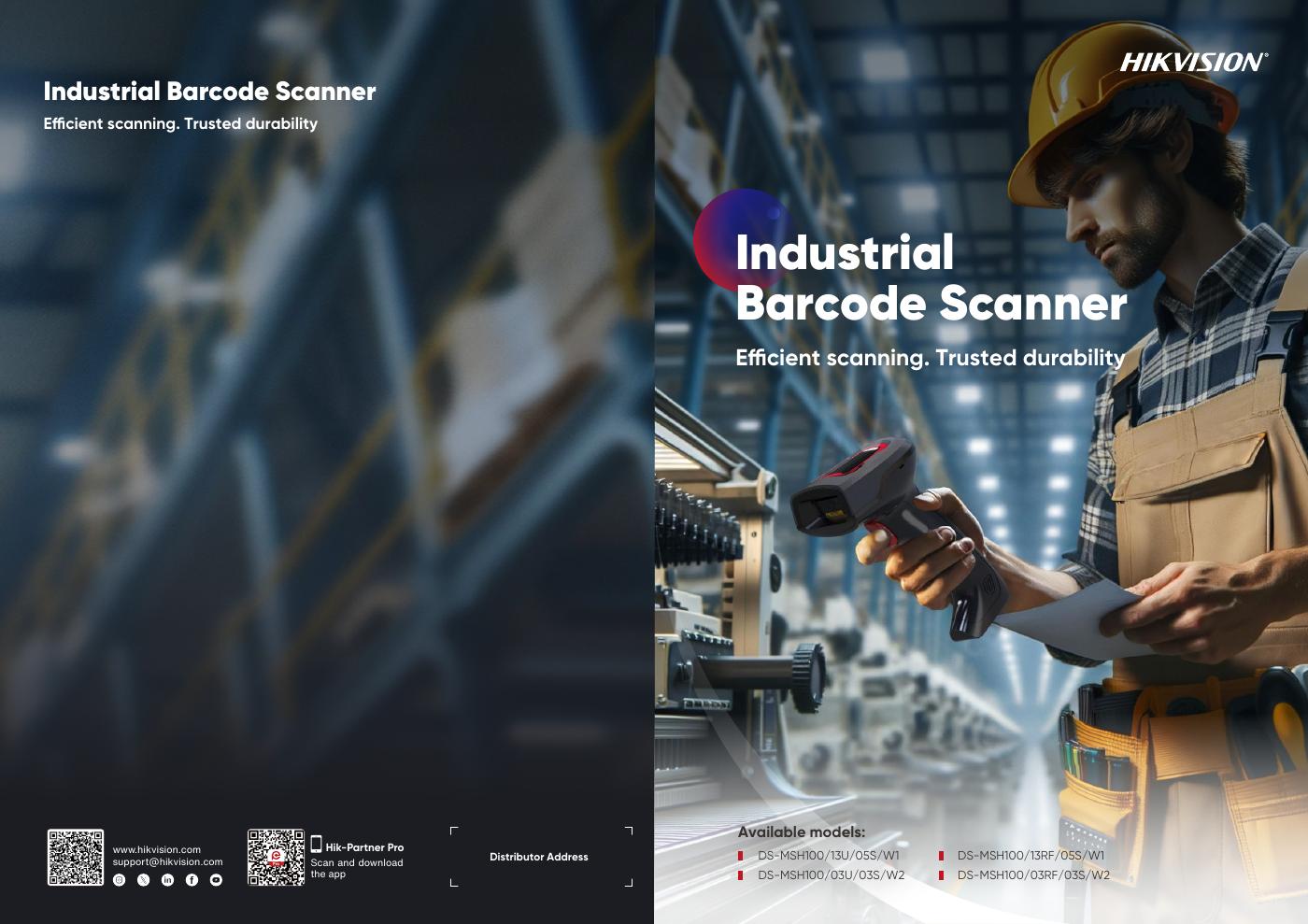 Leaflet - Industrial Barcode Scanner