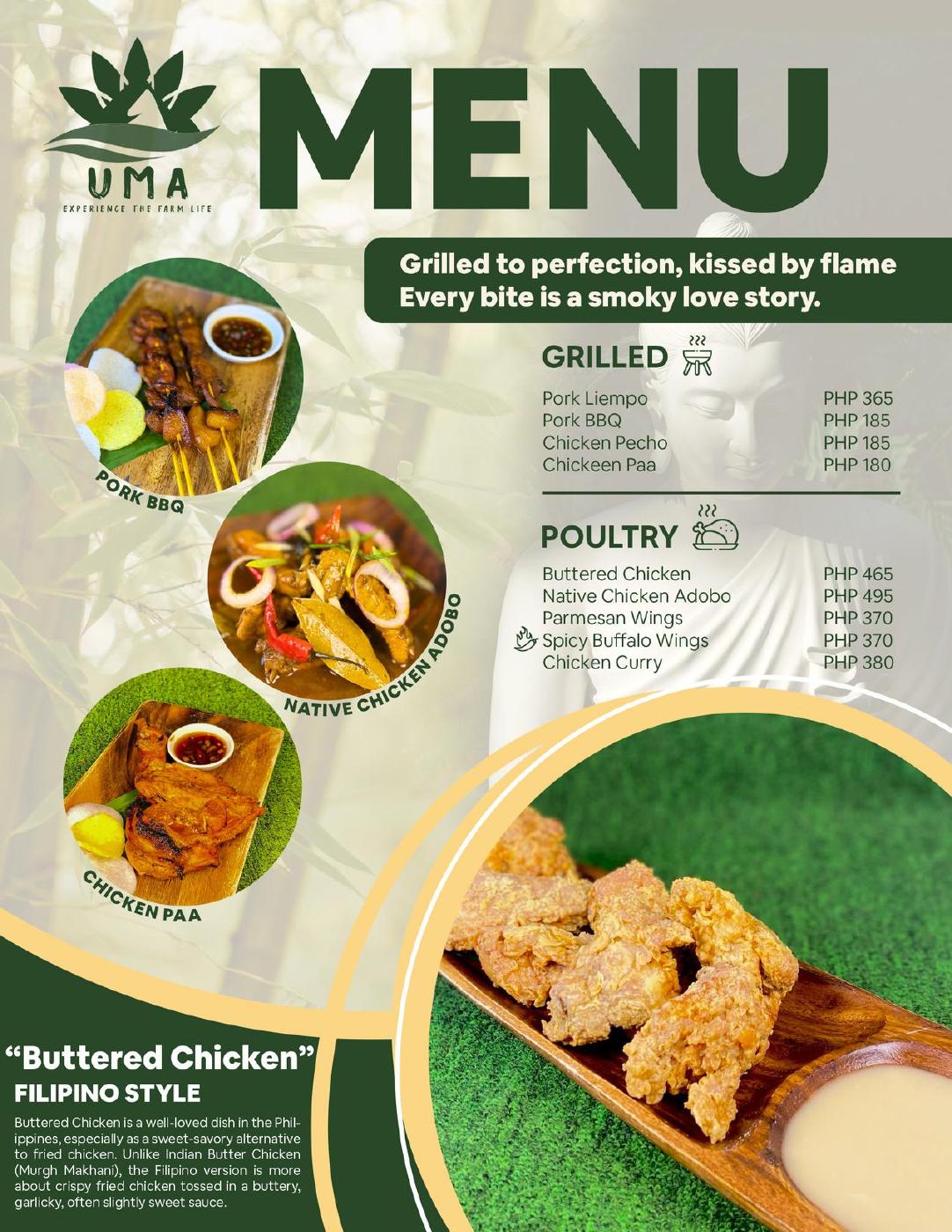 UMA Menu | PDF to Flipbook