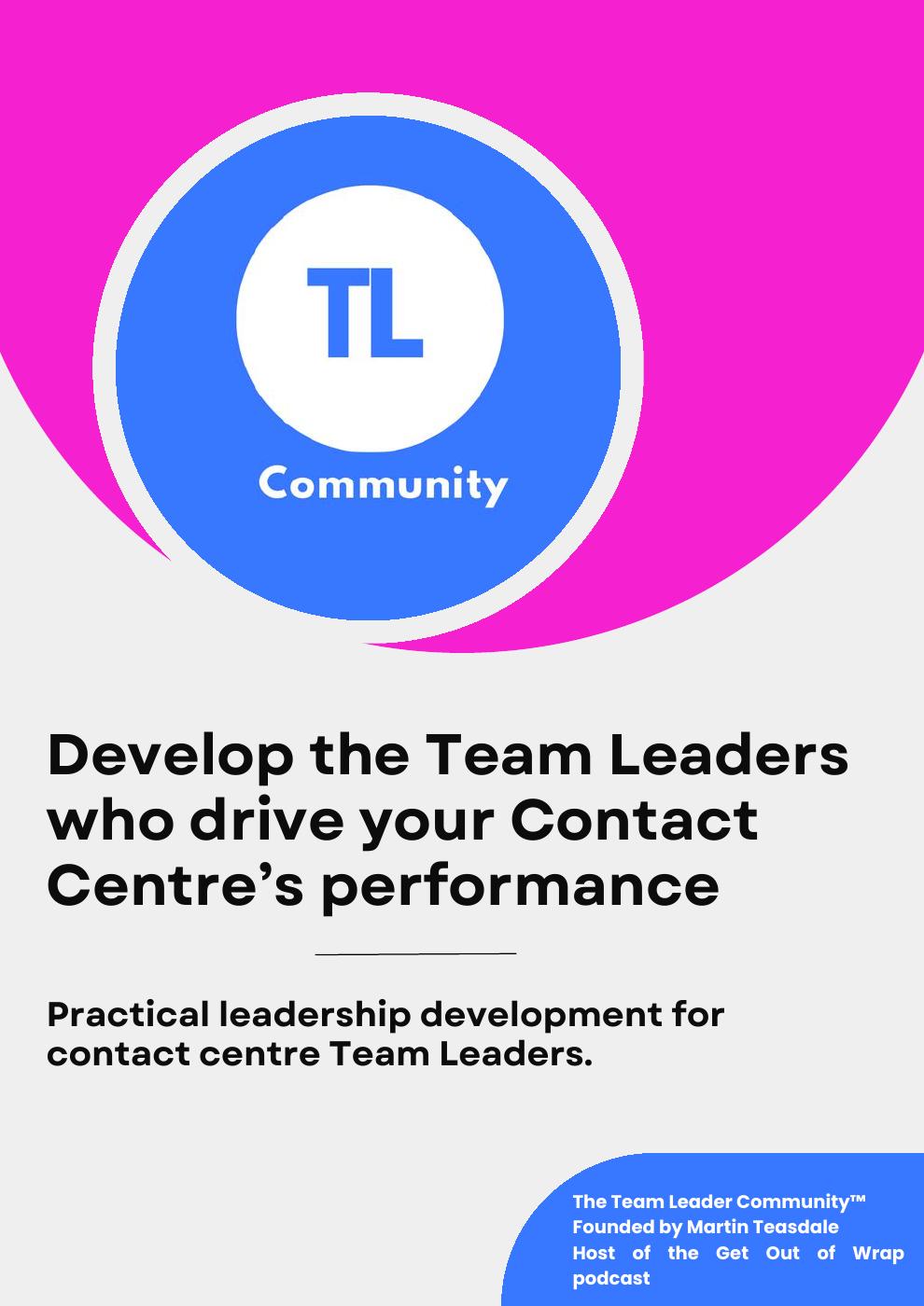 The Team Leader Community™ Booklet 2026 | PDF to Flipbook