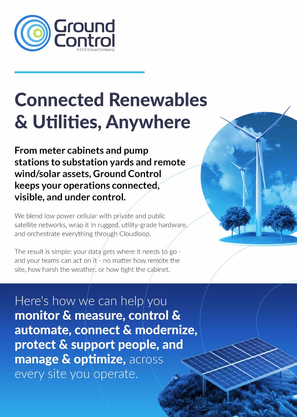 Ground Control Services for Utilities & Renewables