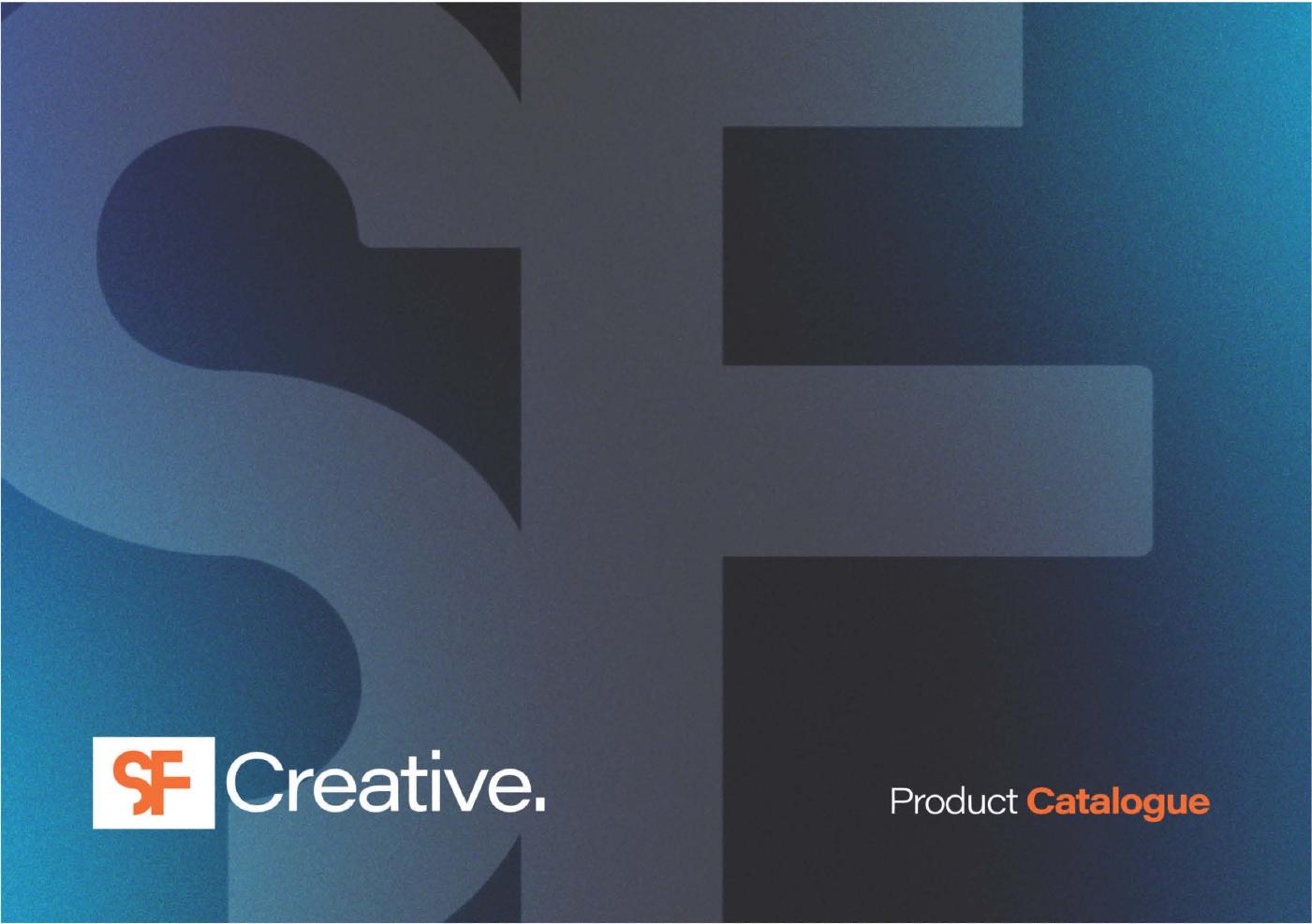 SF Creative - Design & Print Catalogue 2025 | PDF to Flipbook