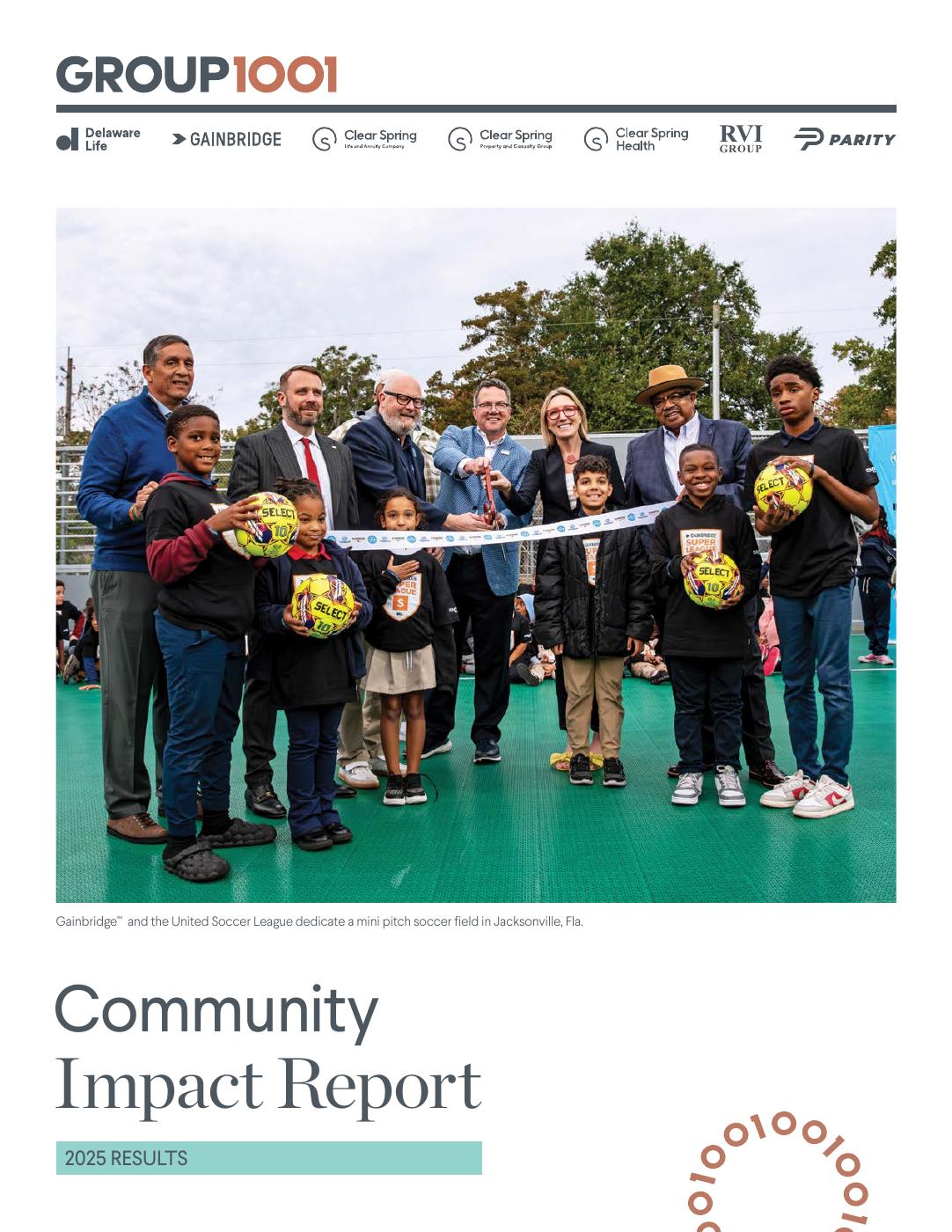 Group 1001 2025 Community Impact Report