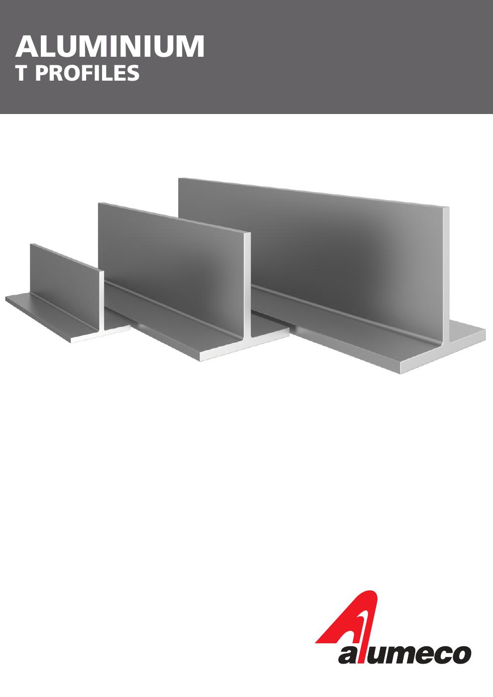 Aluminium T-profiles
