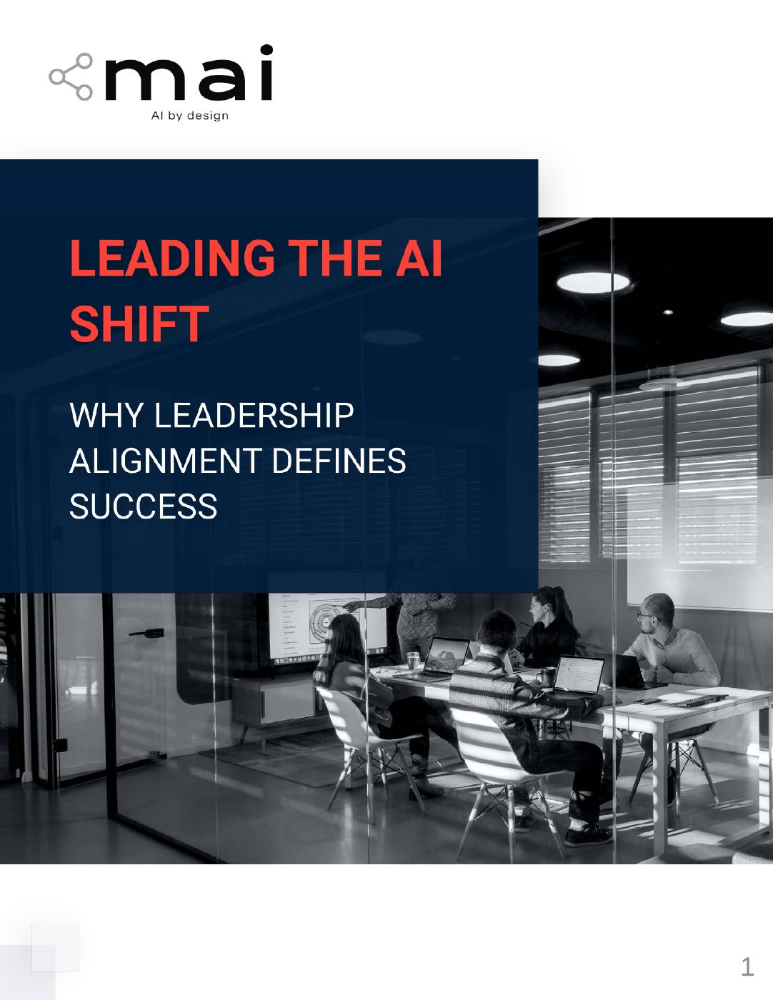 Leading the AI Shift | PDF to Flipbook