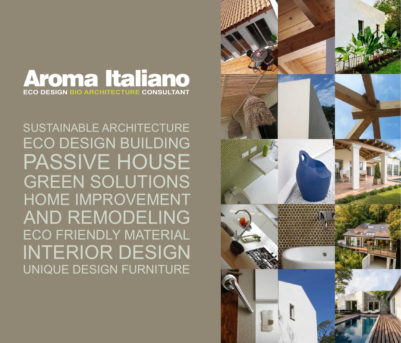 Portfolio Aroma Italiano Eco Design