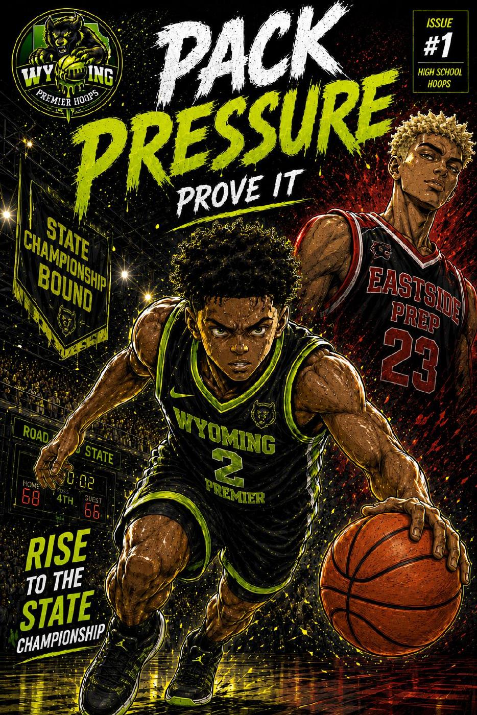 Pack Pressure Issue 1 Prove It comic cover