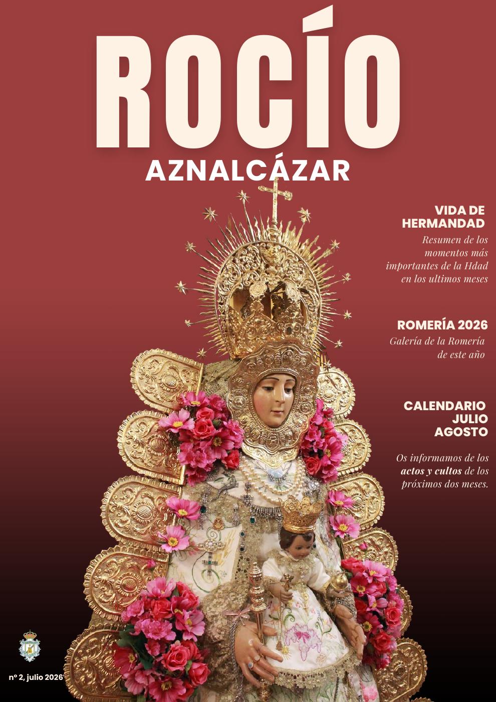 Portada de la revista Rocío Aznalcázar número 2
